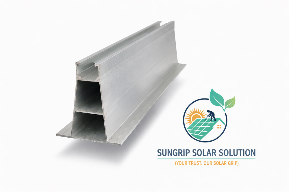 Aluminum Rail For Solar Panel Mounting