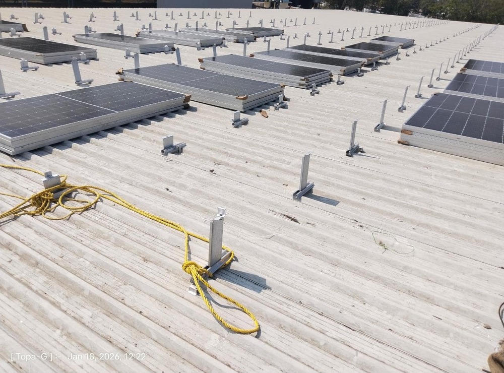 Aluminum Tilted Structure For Module Mounting