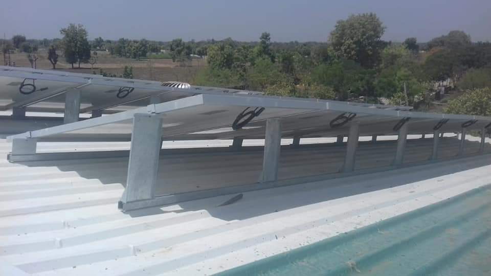 Aluminum Tilted Structure For Module Mounting