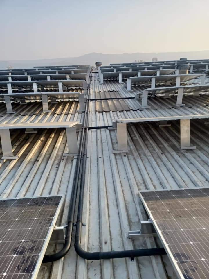 Aluminum Tilted Structure For Module Mounting