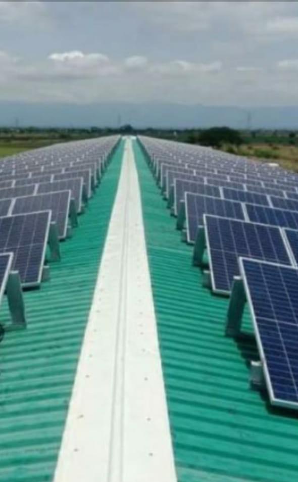 Aluminum Tilted Structure For Module Mounting