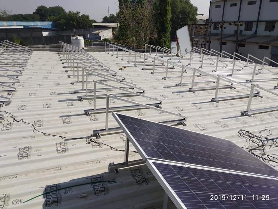 Degree Tilted Structure For North Side Slope