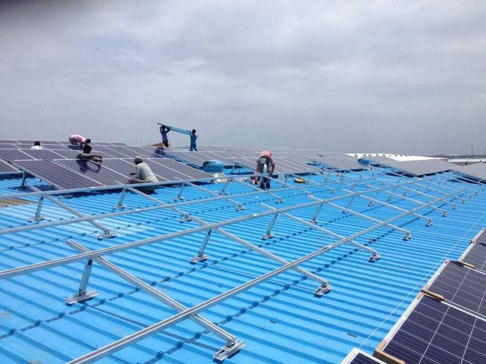 Degree Tilted Structure For North Side Slope