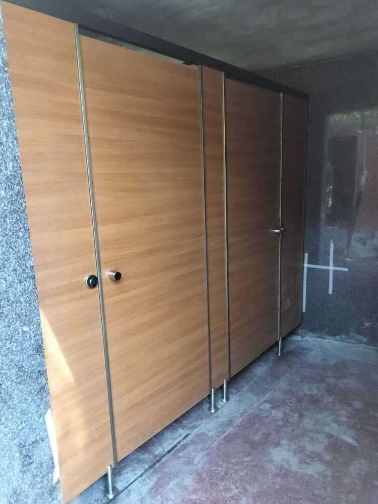 Nylon Series HPL Board Toilet Cubicle