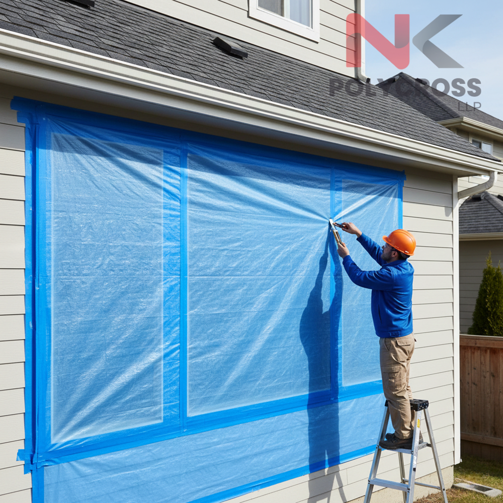 Window Renovation Sheet - Color: Blue