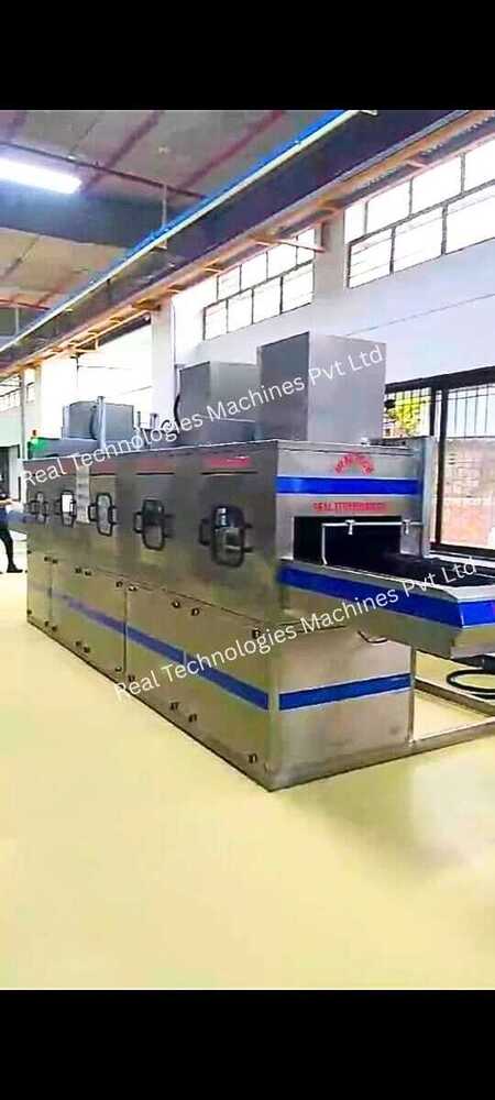 Multistage Ultrasonic Cleaning Machine With Rpa Oiling
