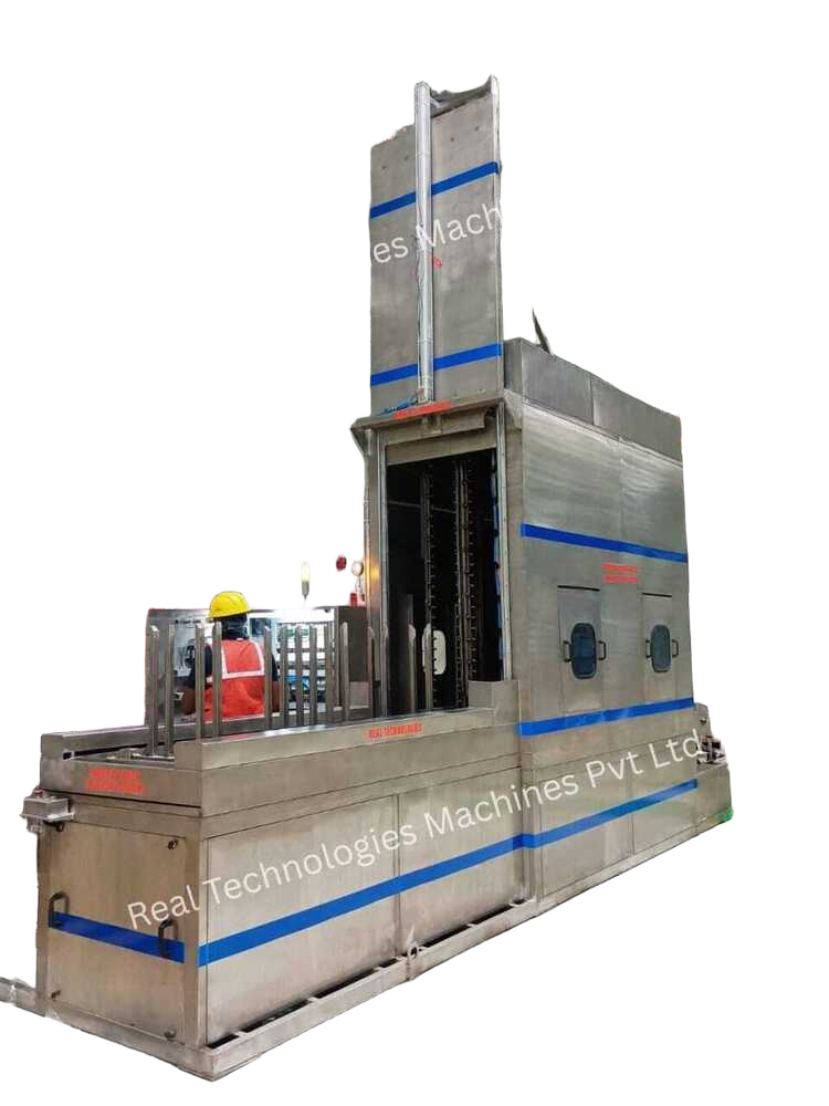 Cabinet type Multistage cleaning machine