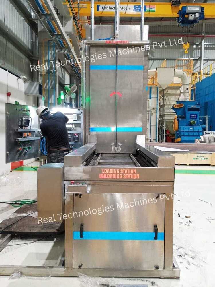 Cabinet type Multistage cleaning machine