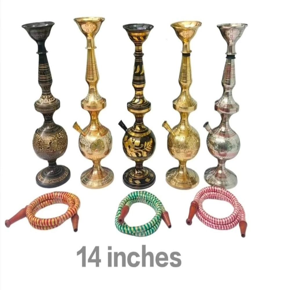 Brass Hoo Kah - Color: Golden