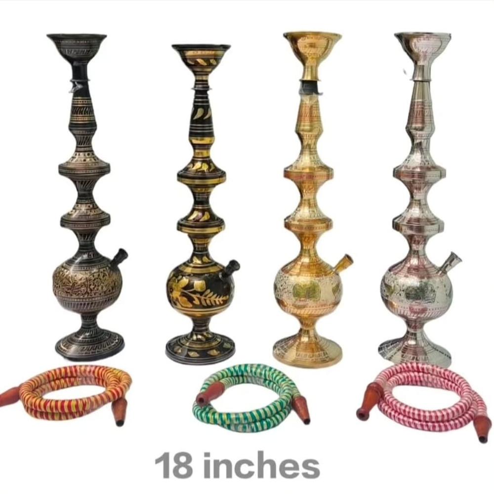 Brass Hoo Kah - Color: Golden