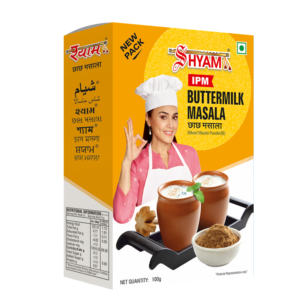 Shyam Ipm Buttermilk Masala - Color: Light Brown