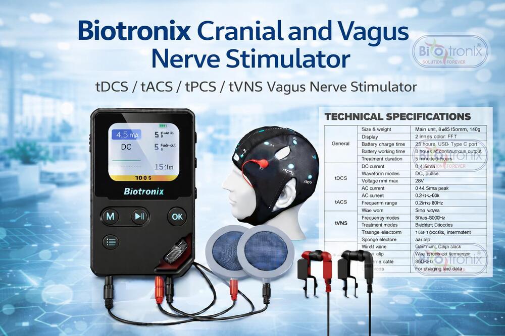 Hospital Grade Multi Mode Brain Stimulation Equipment