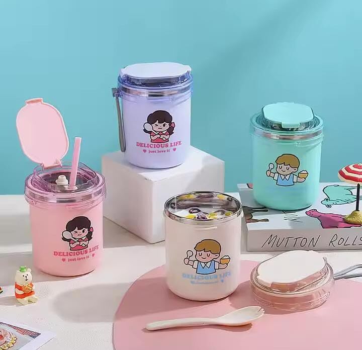 TEMSON 2 in 1 Vacuum Insulated Travel Mug