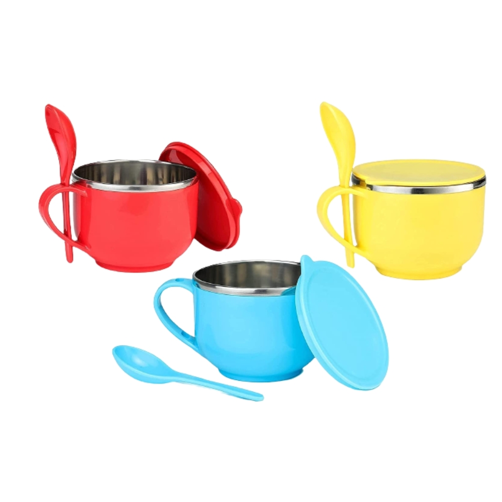 Maggi Noodles & Soup Bowl Set with Spoon