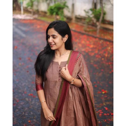 COTTON 3 PIECE KURTI SET