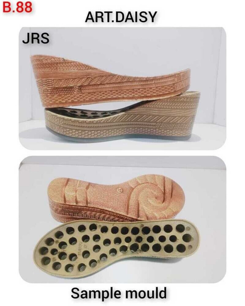 B-88 Daisy Simple Mould Mens Pu Sole - Color: Black