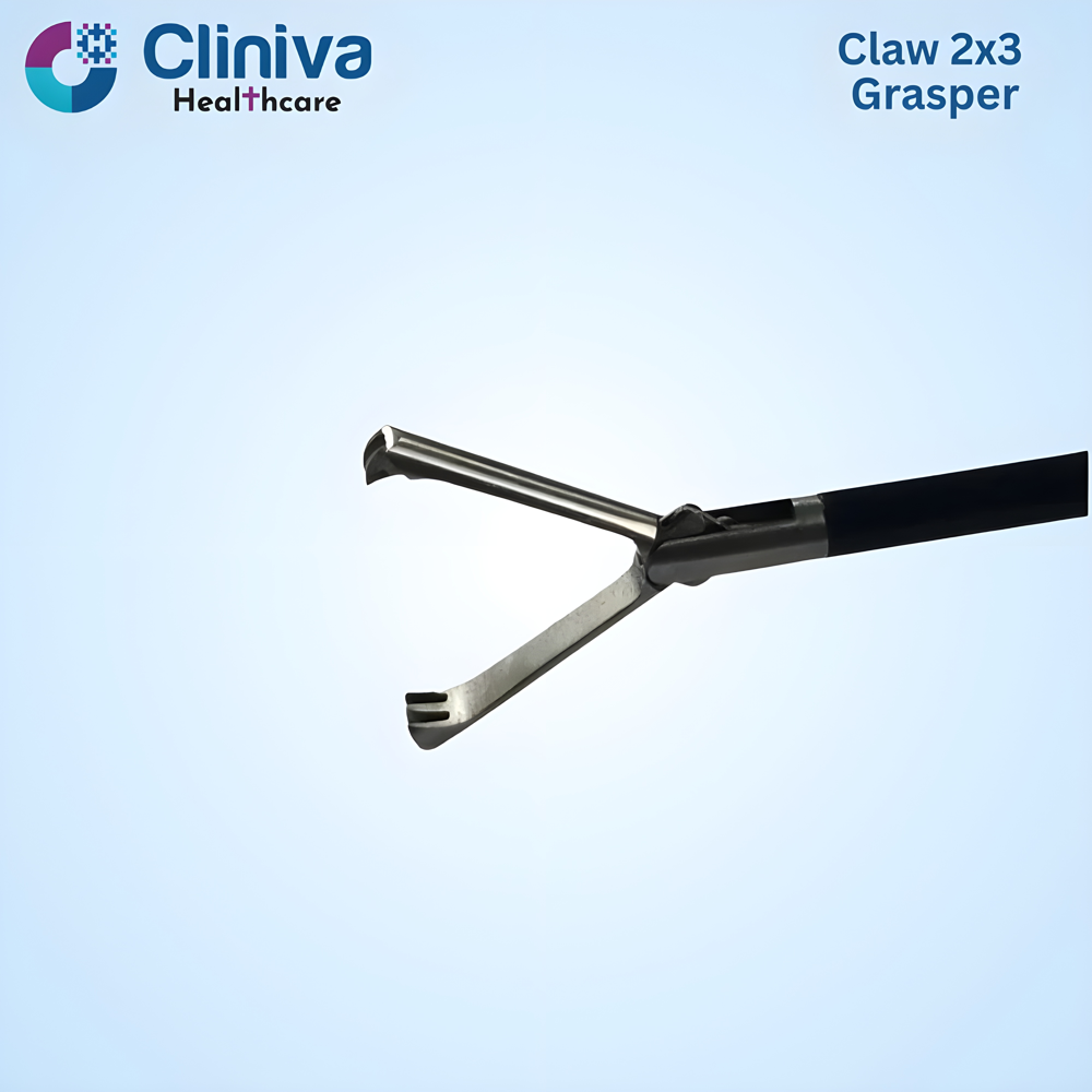 Laparoscopic Claw 2x3 Grasper