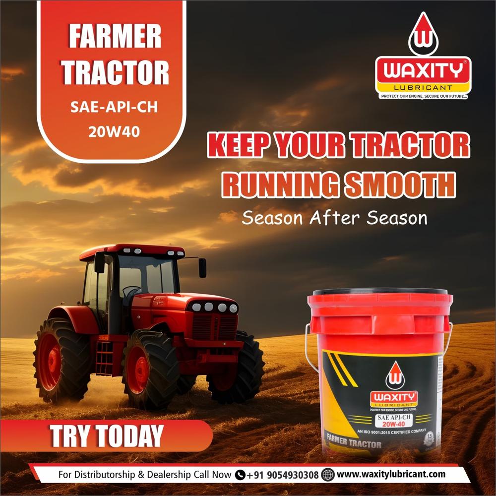 Waxity 20W40 CH Tractor Engine Oil