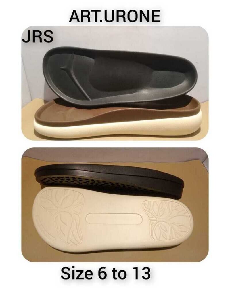 6 To 13 Size Urone Tpr Female Sole - Color: Black