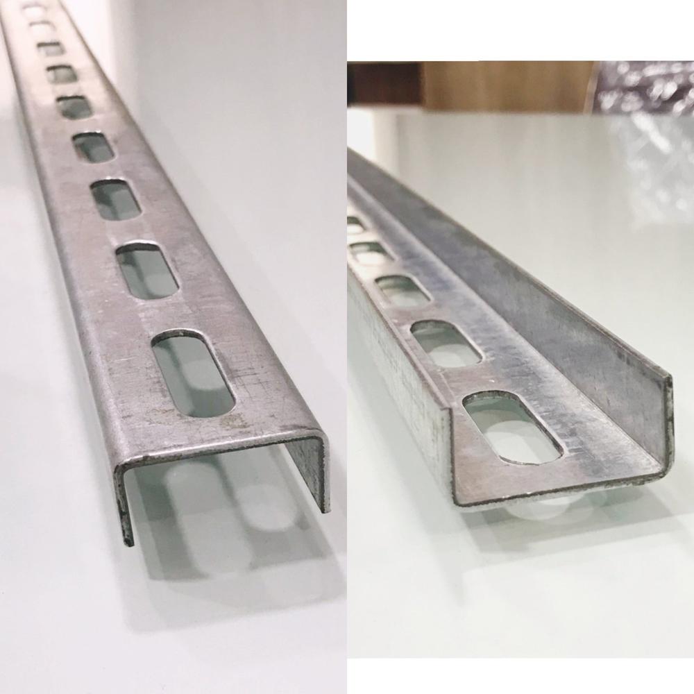 Galvanized Iron Gi Slotted 'C' Patti  For Industrial