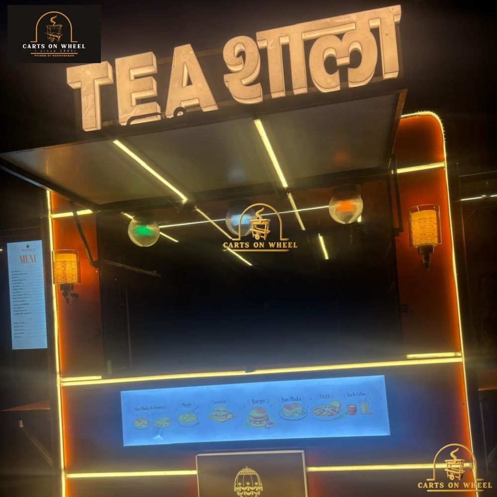 Tea Shala Cart BY Cartsonwheel