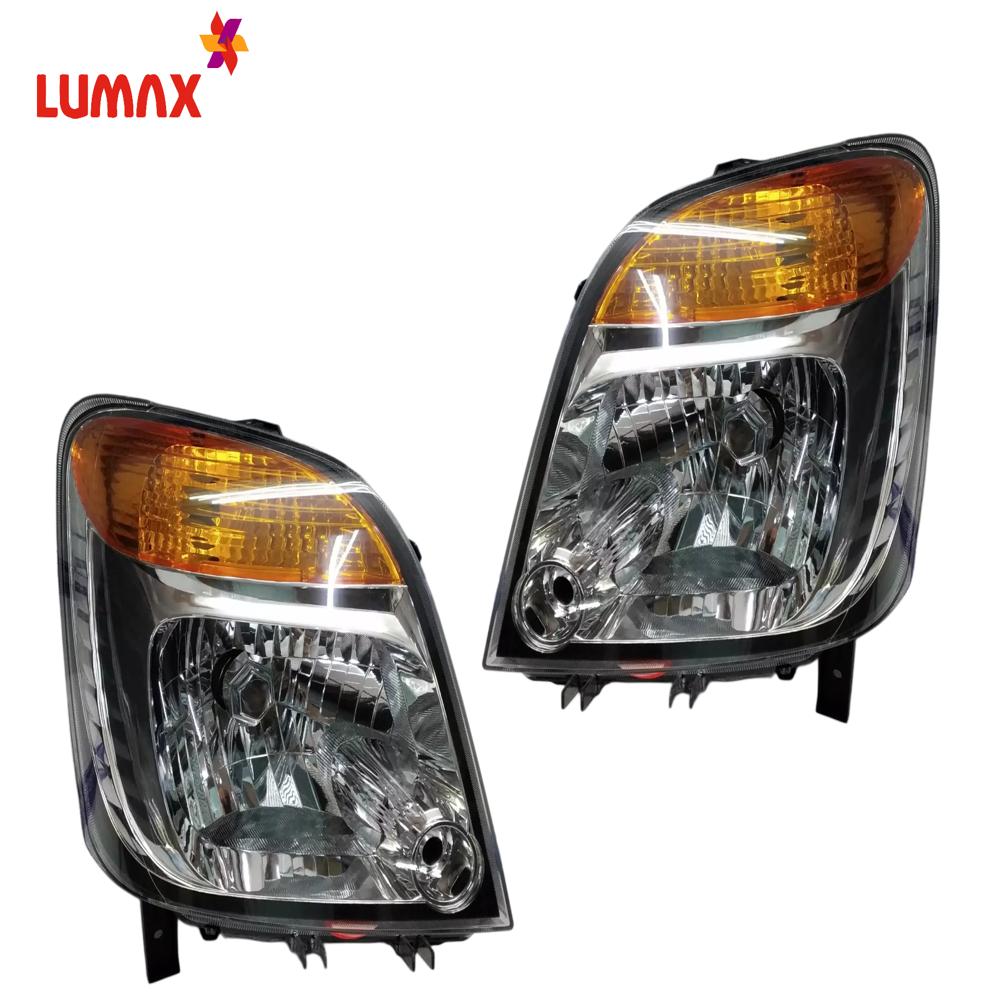 Lumax Headlight Assembly With Adjustable Motor For Maruti Suzuki WagonR 2006-2010