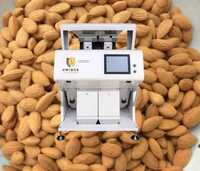 Almond Color Sorter Machine - 2200x1560x1800 Mm, 220v/50hz | 99.9% Accuracy, 6 Chutes, Full-color Ccd Cameras, 10" Touchscreen