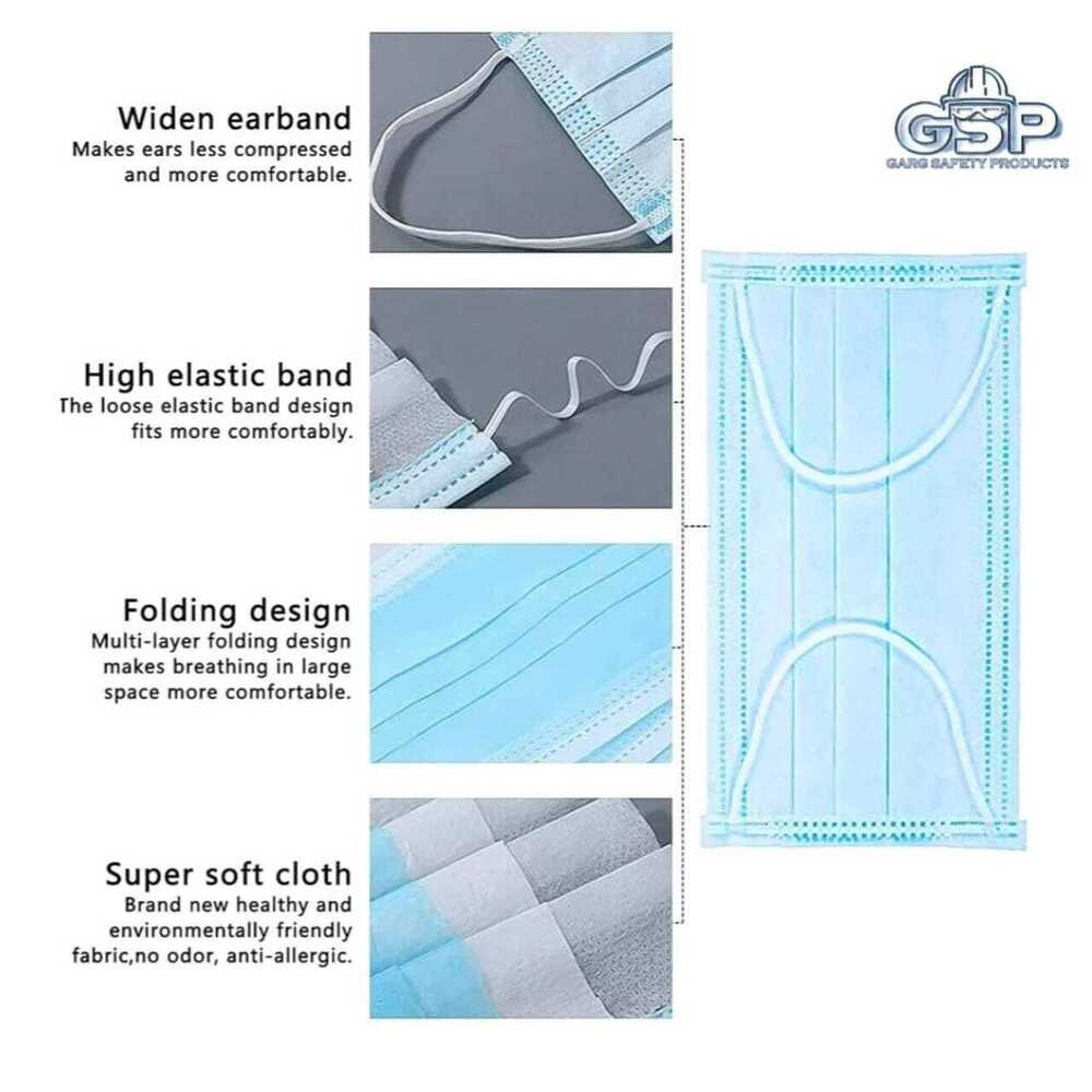 3 Layer Surgical Mask