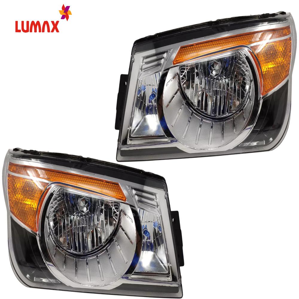 Lumax Headlight Assembly With Adjustable Motor For Mahindra Bolero 2011-NOW