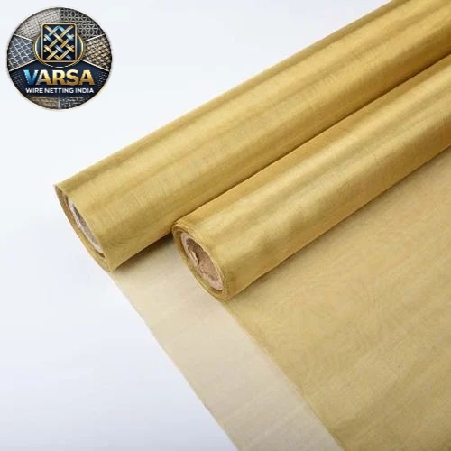 Brass Wire Mesh - 70% Copper, 30% Zinc | High Durability, Abrasion & Corrosion Resistant, Low Electrical Conductivity, Temperature Tolerance