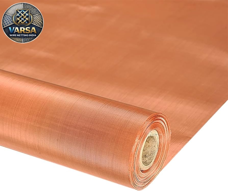 Copper Wire Mesh - Copper Material | Durable Mesh Type For Enhanced Performance And Versatile Applications In Various Industries