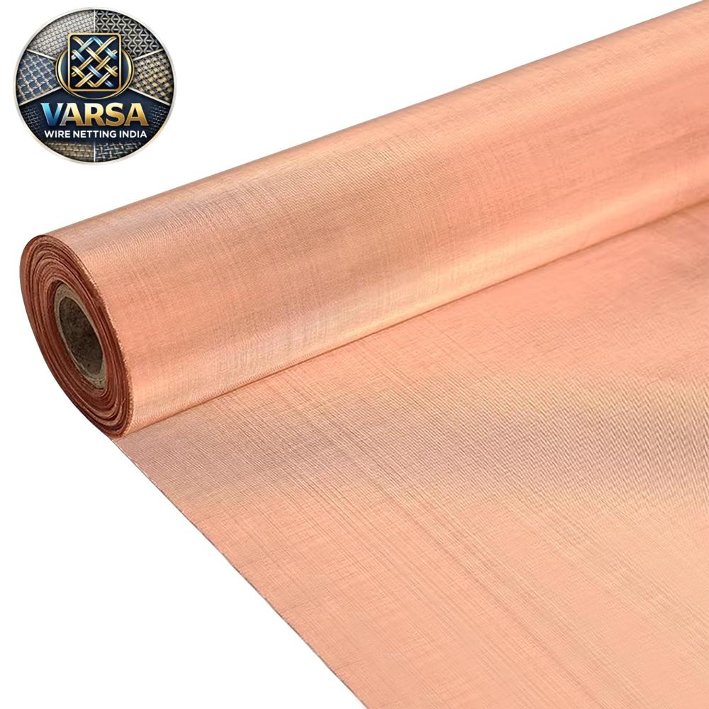 Copper Wire Mesh - Copper Material | Durable Mesh Type For Enhanced Performance And Versatile Applications In Various Industries