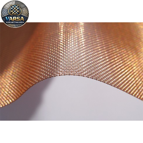 Copper Wire Mesh - Copper Material | Durable Mesh Type For Enhanced Performance And Versatile Applications In Various Industries