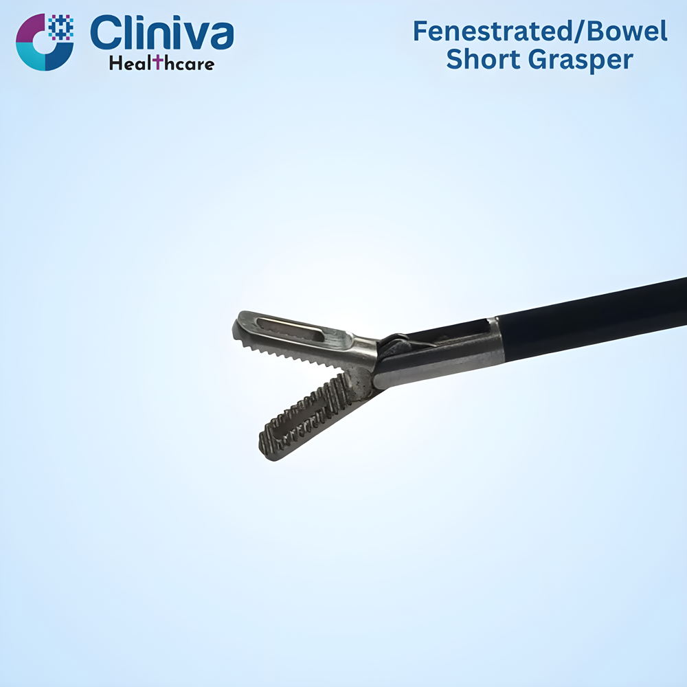 Laparoscopic Bowel-Fenestrated Short Grasper