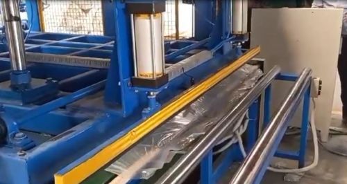 Automatic Mattress Compress And Roll Packing Machine