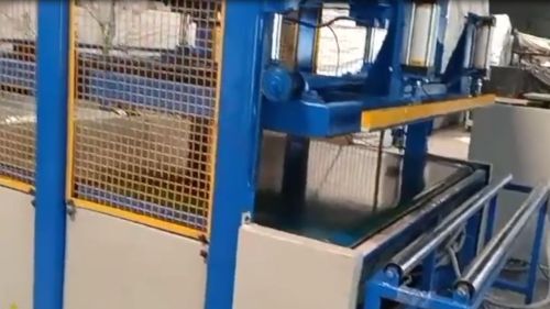 Automatic Mattress Compress And Roll Packing Machine