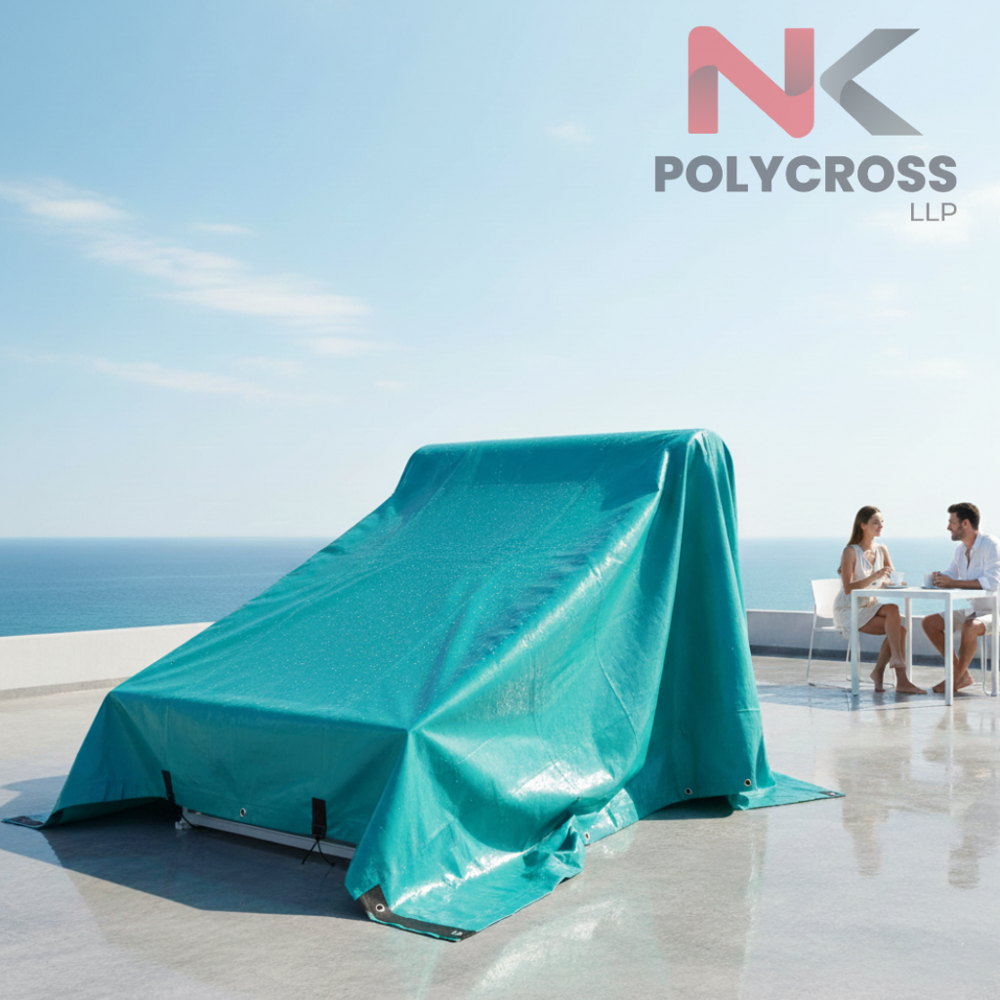 Solar Heater Protection Sheet - Color: Blue
