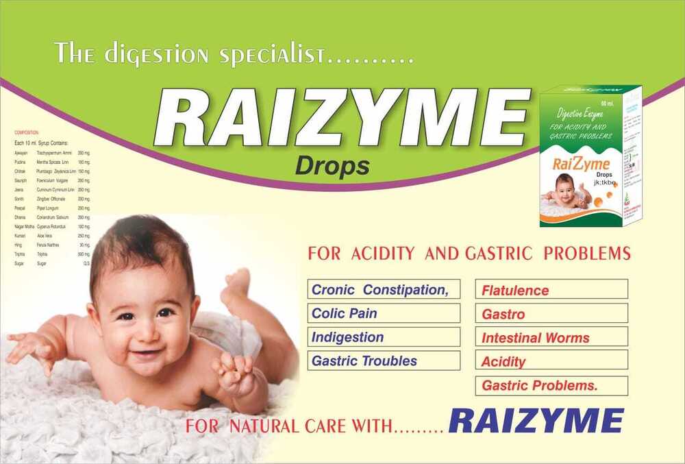 Raizyme Digestive Enzyme Drop