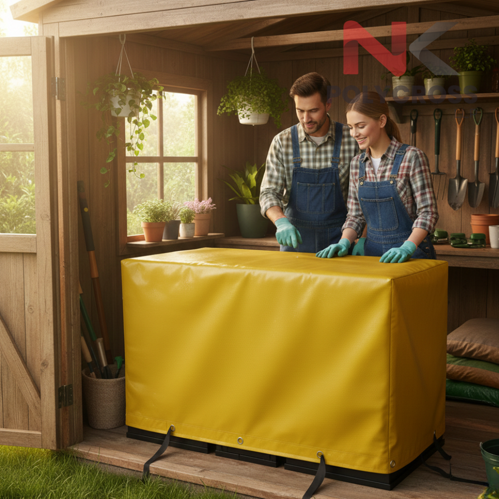 Inverter Battery Cover - Color: Blue