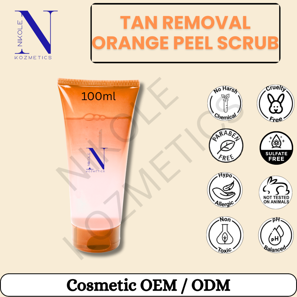 Tan Removal Orange Peel Scrub 