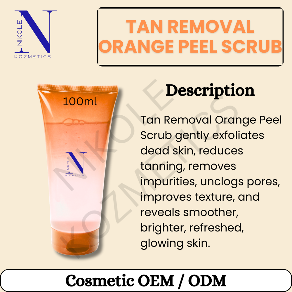 Tan Removal Orange Peel Scrub 