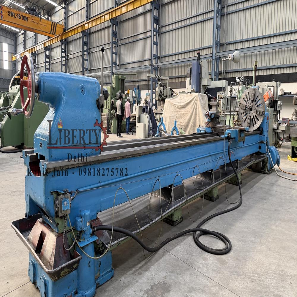 Skoda Czech SUR-400 x 6000 mm Heavy Duty Lathe Machine