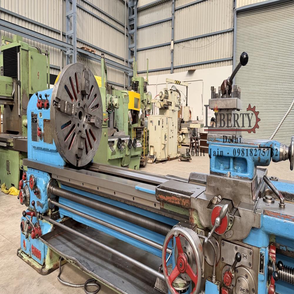 Skoda Czech SUR-400 x 6000 mm Heavy Duty Lathe Machine