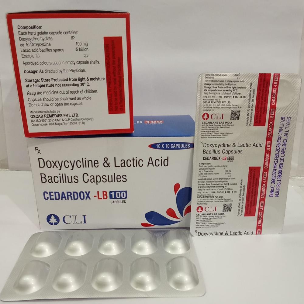 CEDARDOX-LB 100 CAPSULE