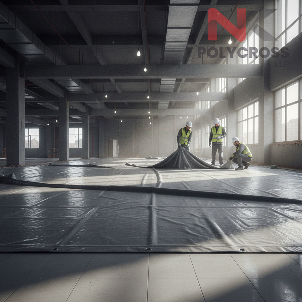 Tile Protection Sheet - Application: Residential Construction Sites  Commercial Interior Projects  Renovation & Remodeling Work  Marble & Granite Installation  Painting & Polishing Work  Temporary Floor Covering