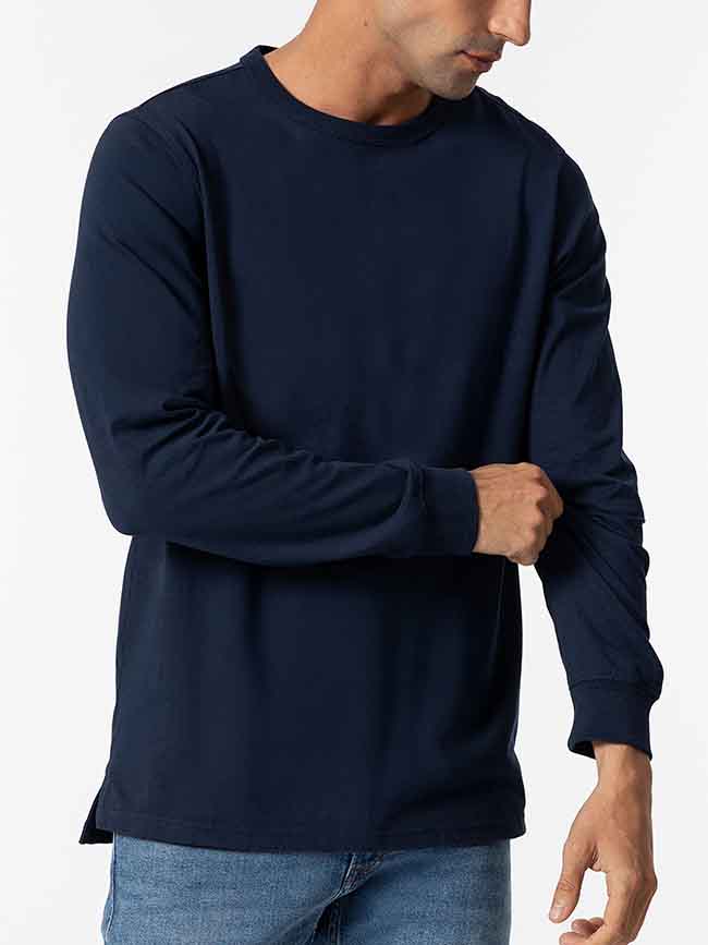 M11526 TIFFOSI Mens Long Sleeve Heavy GSM T-Shirts