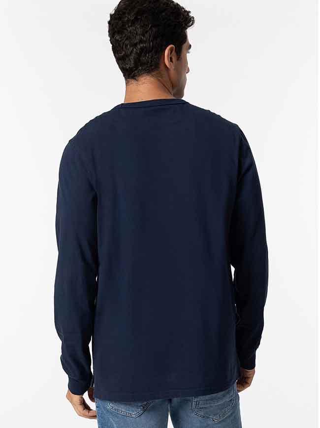 M11526 TIFFOSI Mens Long Sleeve Heavy GSM T-Shirts