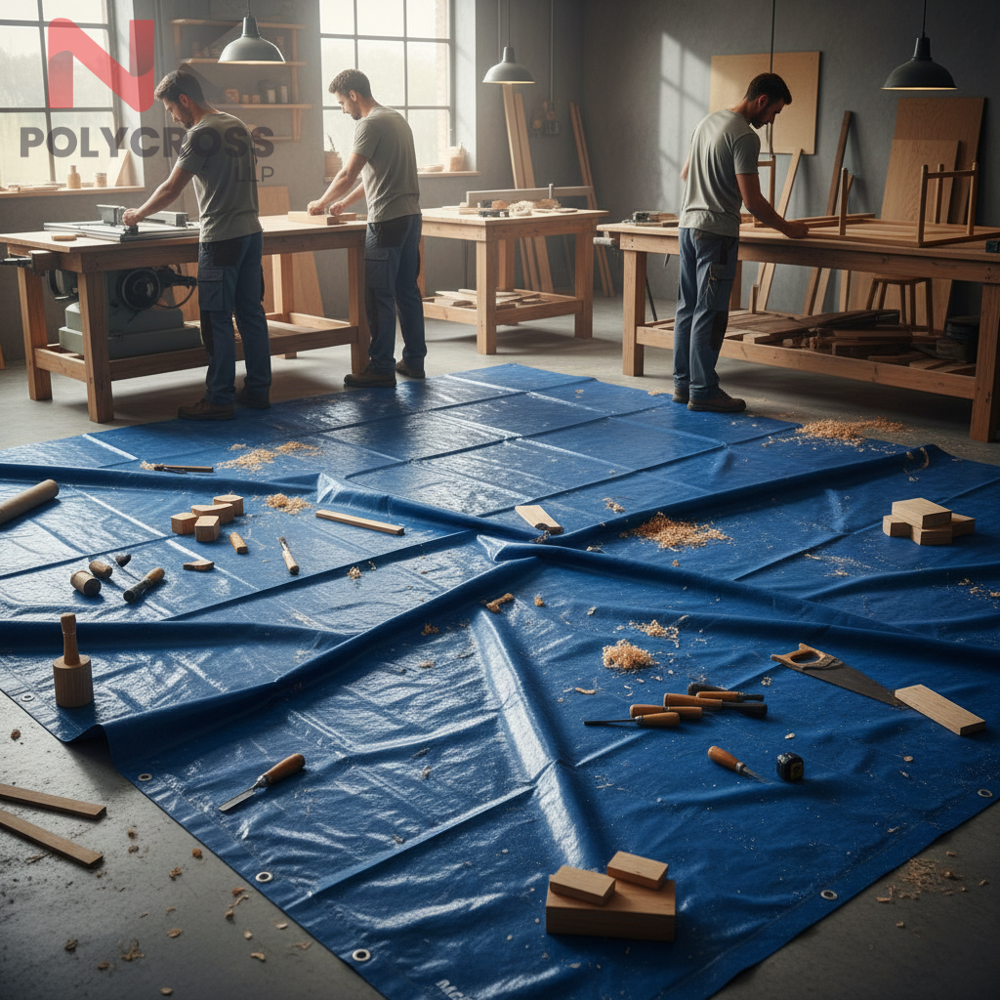 Carpentry Work Sheet - Color: Blue
