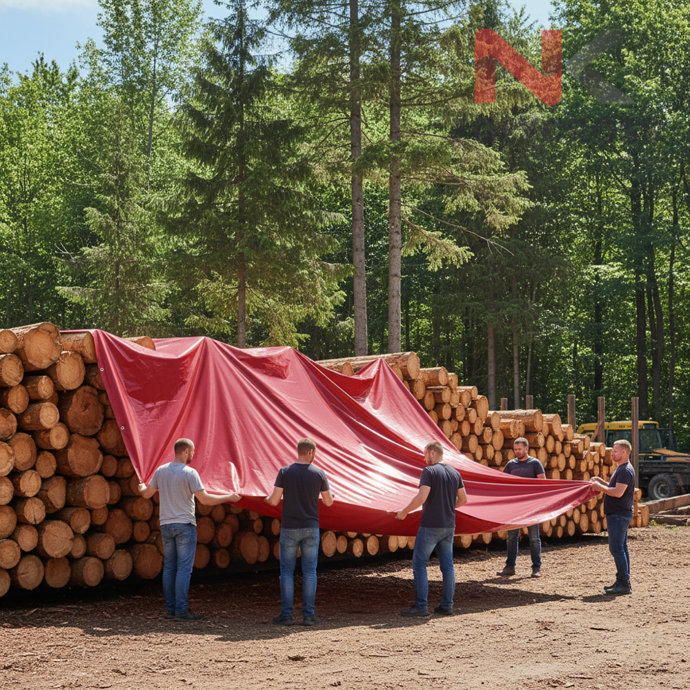 Timber Yard Cover - Color: Blue