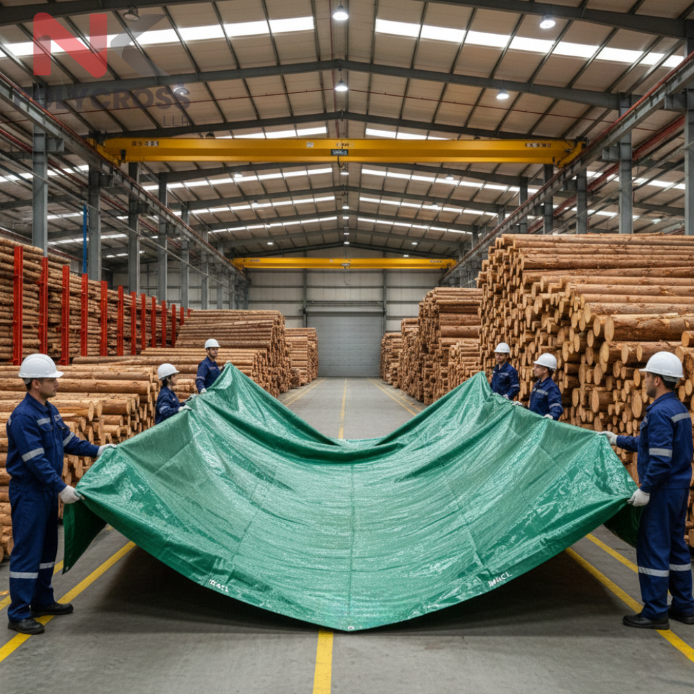Timber Yard Cover - Color: Blue